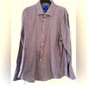 Gingham Plaid Dress Shirt